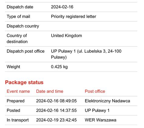 paczka z pl do uk